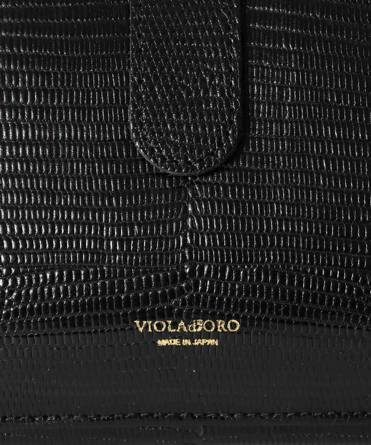 【VIOLAd'ORO/ヴィオラドーロ】V-1326 横型スマートフォンポシェット